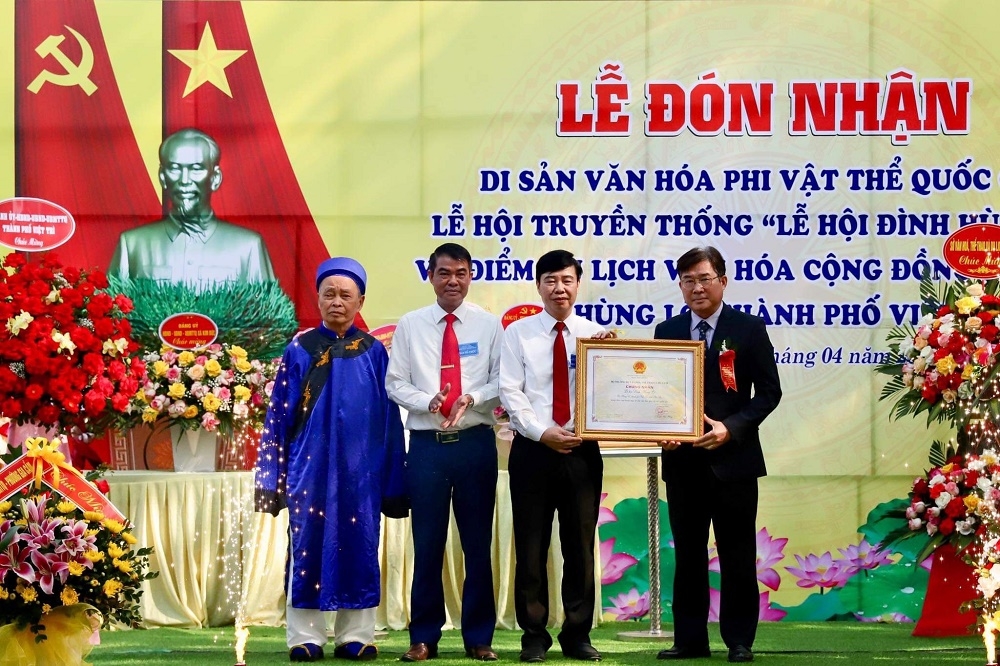 Phú Thọ: “Lễ hội đình Hùng Lô” được công nhận là di sản văn hóa phi vật thể quốc gia