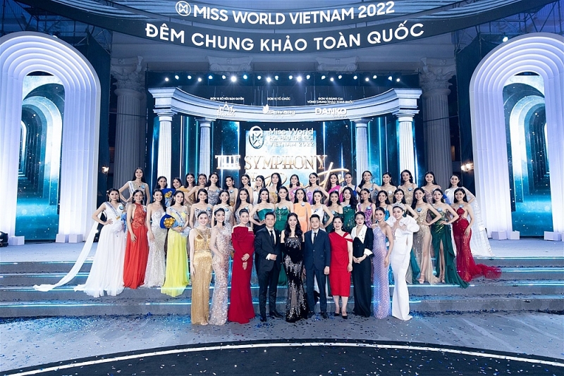 an tuong dem chung khao miss world vietnam 2022 tai danko city thai nguyen