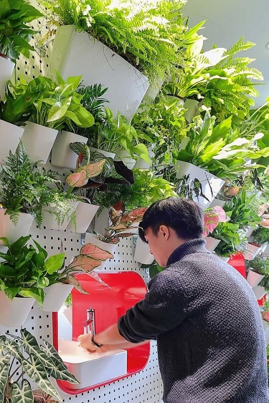 Nhà vệ sinh công cộng ở Trung Quốc gây “sốt” bởi trồng hàng nghìn cây xanh
