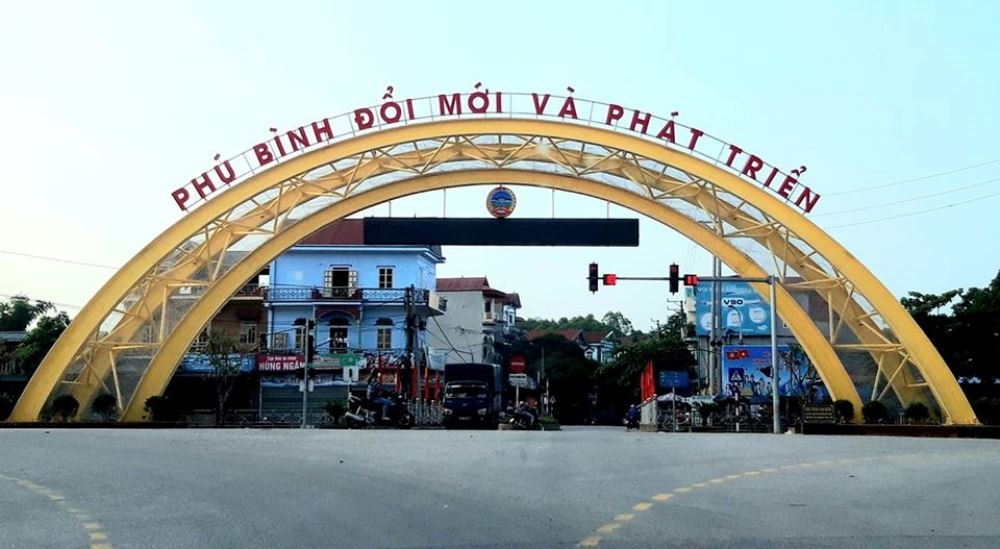 Thái Nguyên: Khánh thành cổng chào huyện Phú Bình hơn 5 tỷ đồng