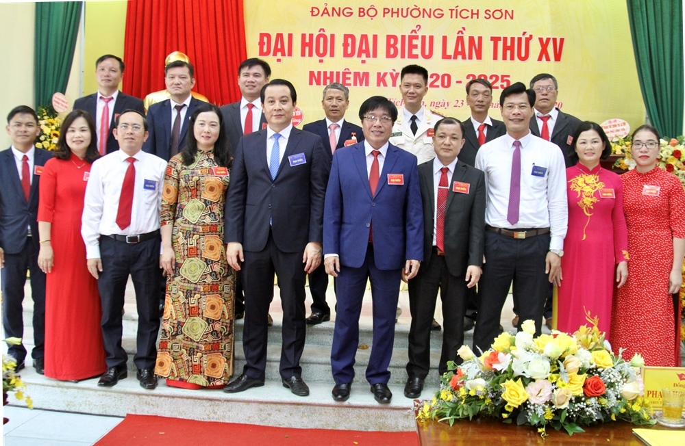 Vĩnh Phúc: Đại hội đại biểu Đảng bộ phường Tích Sơn lần thứ XV, nhiệm kỳ 2020 - 2025
