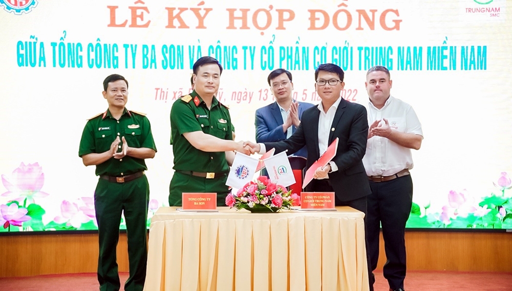 Tổng Công ty Ba Son và Trung Nam SMC ký kết hợp đồng hợp tác về logistic