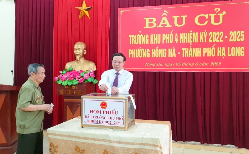 Quảng Ninh: Hơn 1.400 khu phố bầu cử trưởng khu nhiệm kỳ 2022-2025