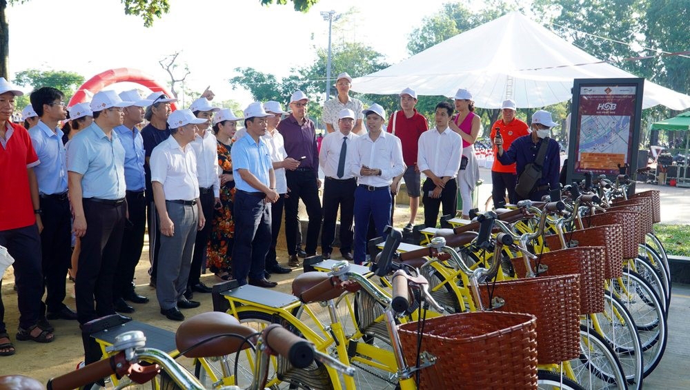 Thừa Thiên - Huế: Triển khai mô hình xe đạp chia sẻ công cộng