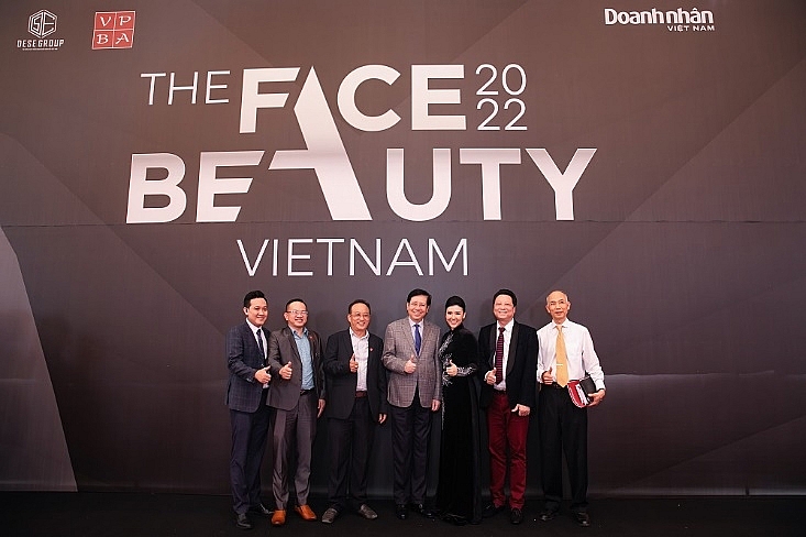 the face beauty 2022 su kien ton vinh nganh lam dep viet nam