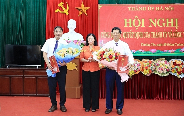 dieu dong bo nhiem nhan su 2 tinh thanh