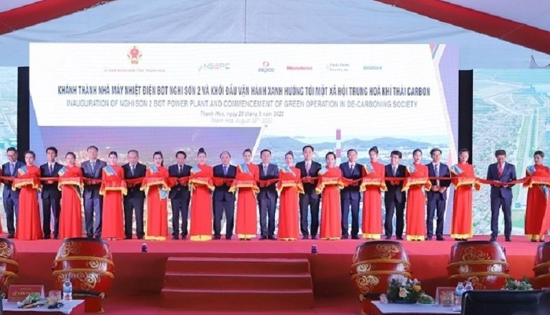 Chủ tịch nước Nguyễn Xuân Phúc dự Lễ khánh thành Nhà máy Nhiệt điện BOT Nghi Sơn 2 và Lễ khởi công đường Vạn Thiện – Bến En