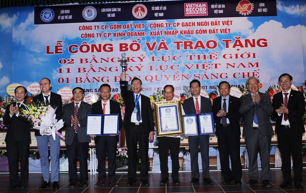 Gốm Đất Việt - DN duy nhất cả nước đoạt 19 Kỷ lục Guiness của Việt Nam và thế giới