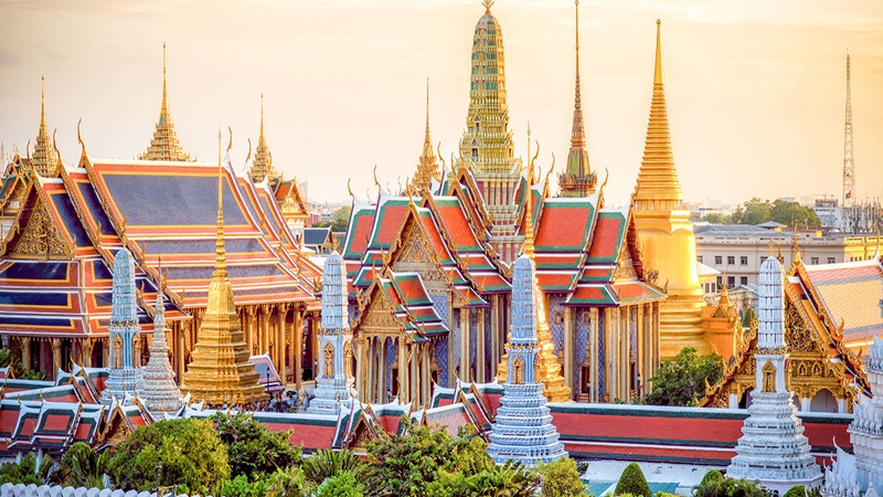 Những cung điện nổi tiếng ở Thái Lan