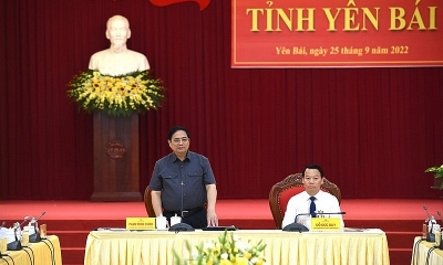Thủ tướng Chính phủ Phạm Minh Chính thăm và làm việc tại tỉnh Yên Bái