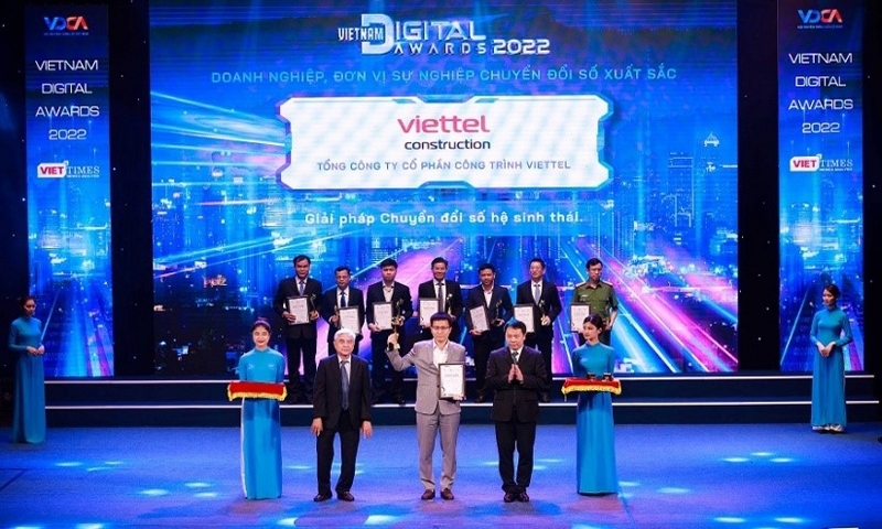 Viettel dẫn đầu giải thưởng Chuyển đổi số Việt Nam 2022