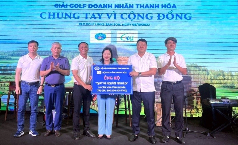 Giải golf doanh nhân Thanh Hóa – Chung tay vì cộng đồng