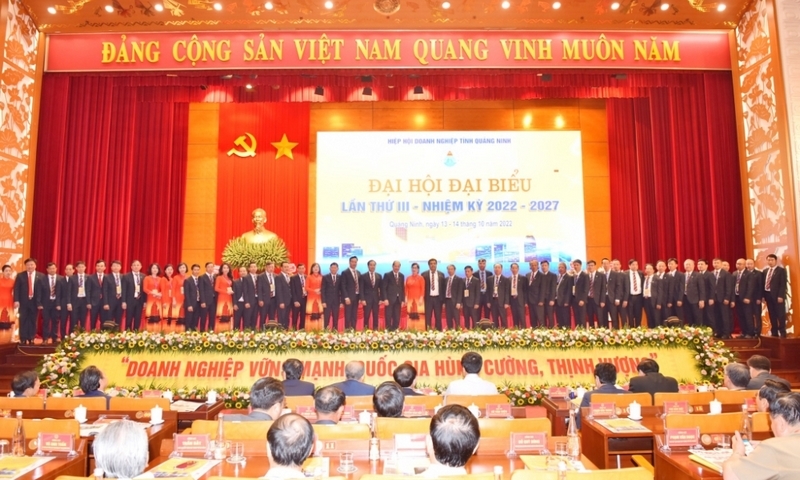 Quảng Ninh: Ông Phạm Văn Thể tái cử chức Chủ tịch Hiệp hội Doanh nghiệp