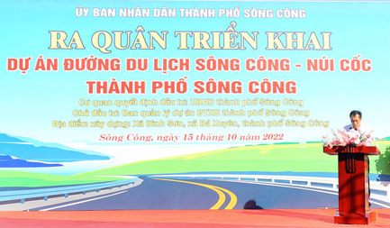 Thái Nguyên: Thêm 1 tuyến đường du lịch đến Hồ Núi Cốc được khởi công