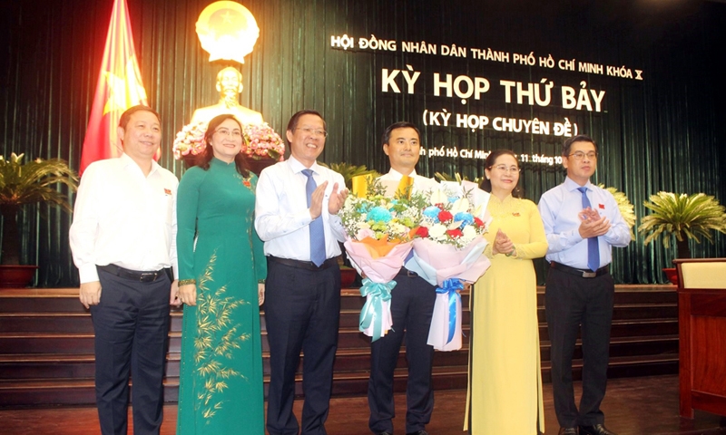 Ông Bùi Xuân Cường được bầu giữ chức Phó Chủ tịch UBND Thành phố Hồ Chí Minh
