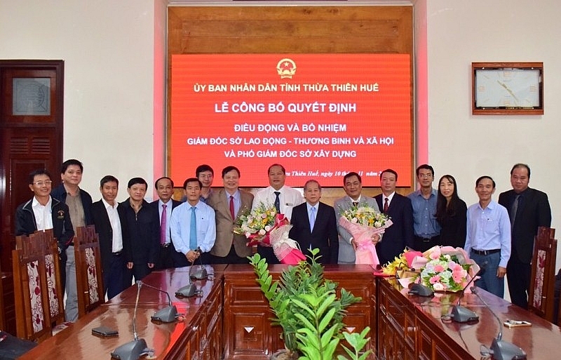 Bổ nhiệm Phó Giám đốc phụ trách Sở Xây dựng Thừa Thiên - Huế
