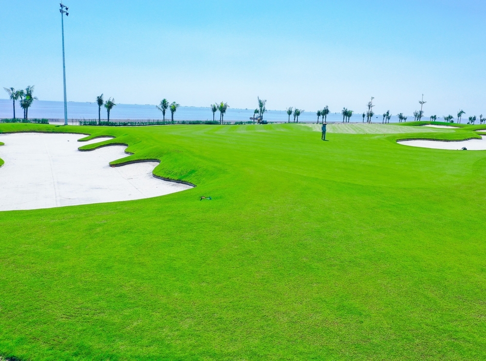 Sân Golf 27 hố panorama - tiện ích sắp được khai trương tại Dragon Ocean Đồ Sơn.