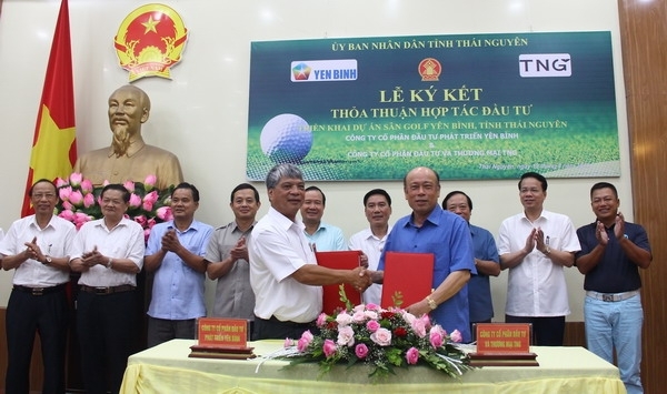 Thái Nguyên: Tăng gấp rưỡi diện tích sân golf Glory