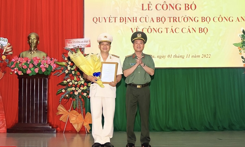 Khánh Hoà có tân Phó Giám đốc Công an tỉnh