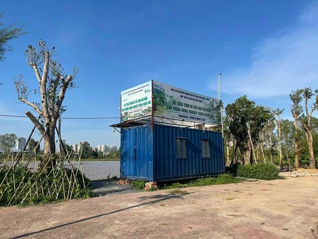 ha dong ha noi nhieu ca nhan tu y dung nha container trai phep tren khu dat dau gia phuong phu luong