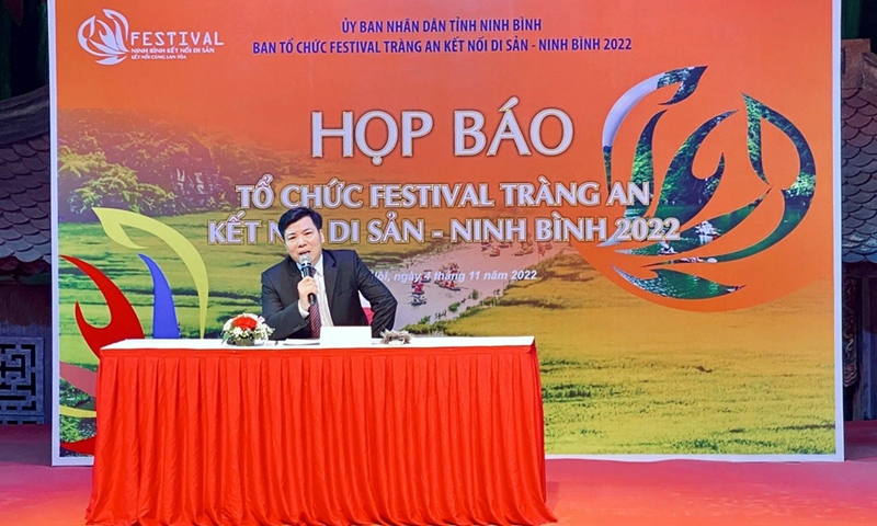 Festival Tràng An kết nối di sản – Ninh Bình năm 2022 sẽ có nhiều hoạt động đặc sắc