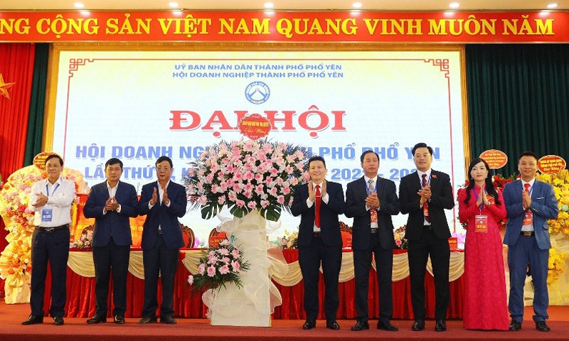Thái Nguyên: Hội doanh nghiệp thành phố Phổ Yên góp phần quan trọng vào sự phát triển của địa phương
