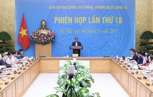 thu tuong chu tri phien hop 18 ban chi dao qg phong chong covid 19