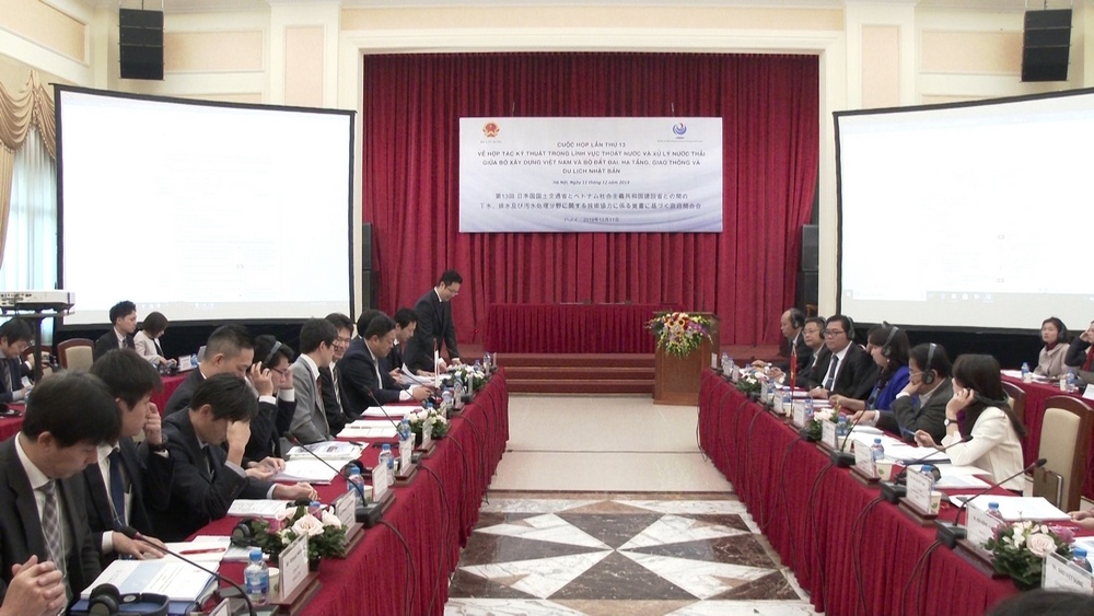 Việt Nam và Nhật Bản: Hợp tác kỹ thuật lĩnh vực thoát nước và xử lý nước thải