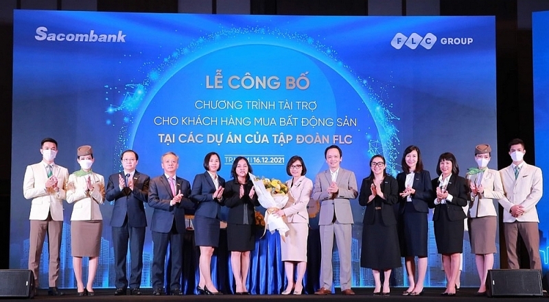 sacombank tai tro tin dung cho khach mua bat dong san tai flc quang binh