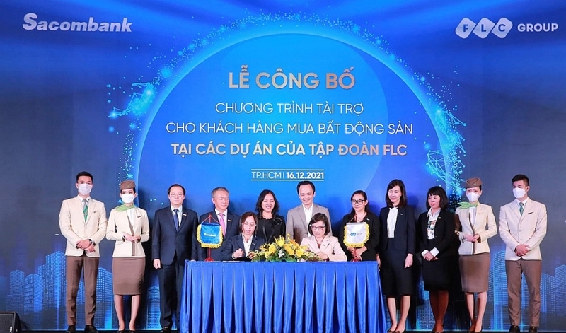 sacombank tai tro tin dung cho khach mua bat dong san tai flc quang binh