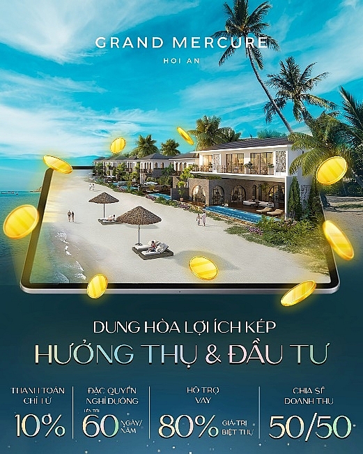 huong thu va dau tu sanh nhu chu so huu grand mercure hoi an