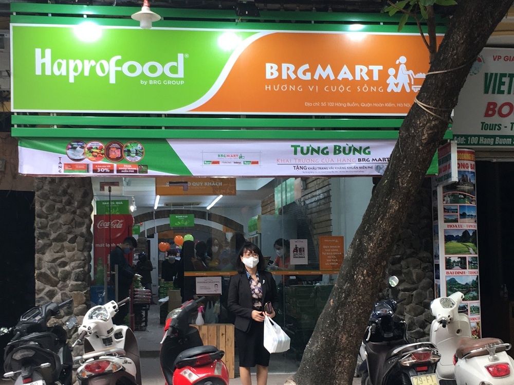 BRG mở thêm 9 cửa hàng bán lẻ Hapro Food thuộc chuỗi BRGMart và chính thức triển khai ứng dụng BRG Shopping