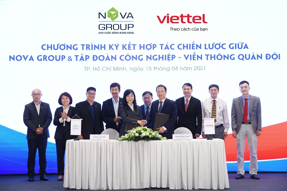 Nova Group và Viettel hợp tác chiến lược trong chuyển đổi số