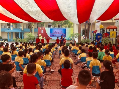 Ngành Giáo dục thành phố Vĩnh Yên: Hưởng ứng Ngày sách và văn hóa đọc Việt Nam