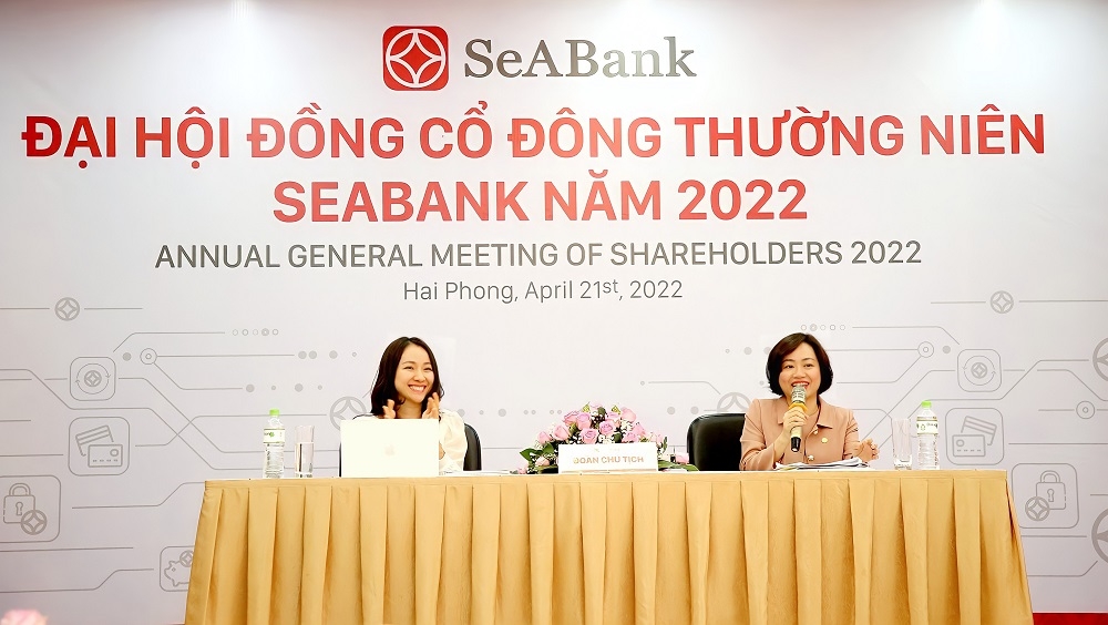 Đại hội đồng cổ đông 2022 SeaBank: Tăng vốn điều lệ lên 22.690 tỷ đồng và 4.866,6 tỷ đồng lợi nhuận