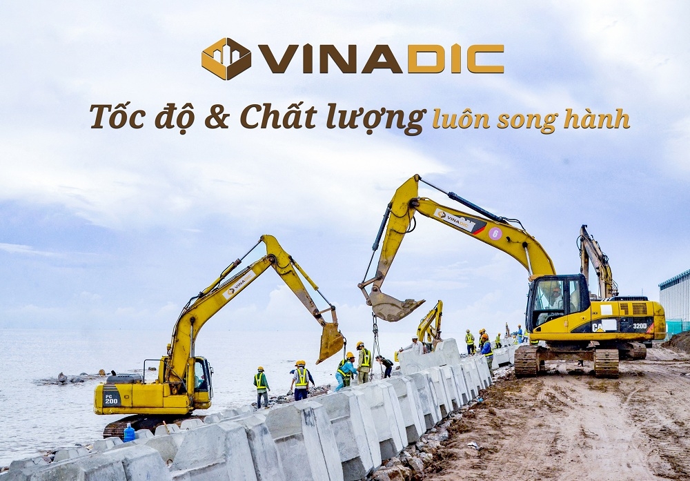 Vượt tiến độ ở dự án sân bay Nội Bài – VINADIC khẳng định chất lượng và tốc độ luôn song hành