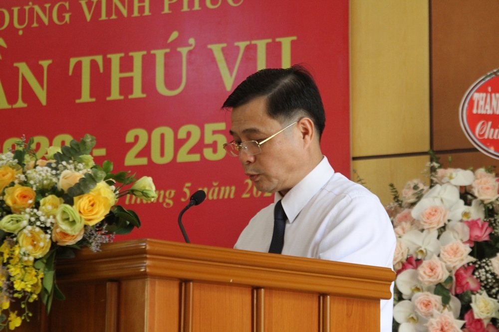 dang bo so xay dung vinh phuc to chuc dai hoi lan thu vii nhiem ky 2020 2025