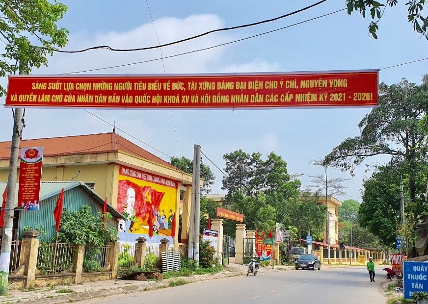Phúc Yên (Vĩnh Phúc): Tích cực đẩy mạnh công tác tuyên truyền công tác bầu cử tại xã Ngọc Thanh