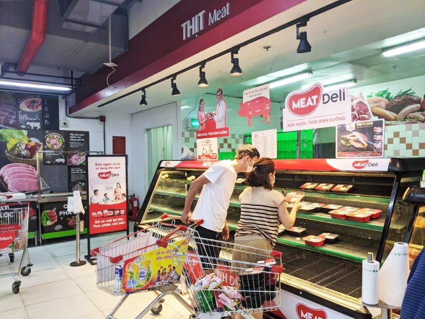 Sức mua thịt heo sạch MEATDeli và gà tươi 3F tăng đột biến trên toàn hệ thống VinMart/VinMart+  tại Thành phố Hồ Chí Minh