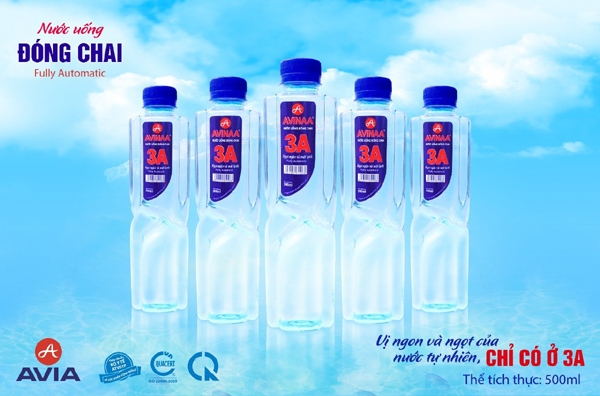 Xuất khẩu nước uống tinh khiết AVINAA-3A, nâng tầm sản phẩm người Việt