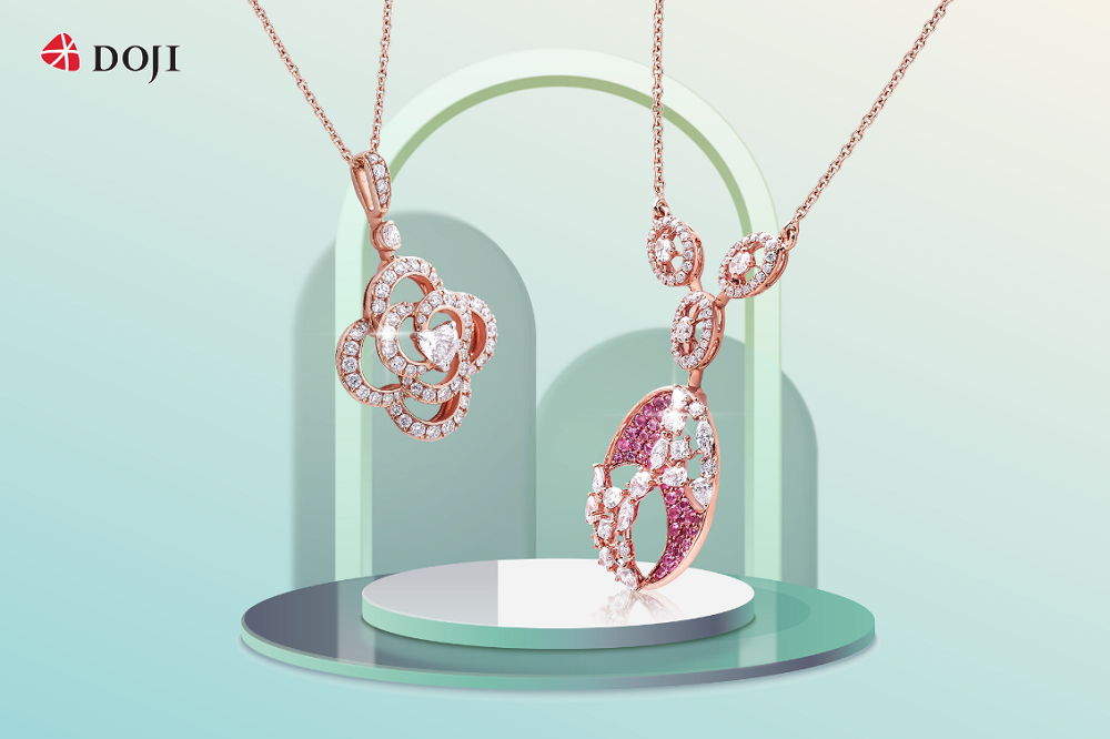 Cận cảnh những mẫu trang sức kim cương cao cấp của DOJI làm say lòng phái đẹp
