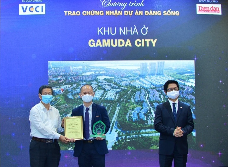 Gamuda City được vinh danh 3 giải thưởng trong chương trình Dự án đáng sống 2021