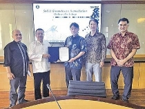 japanese construction company shimizu will cooperate with indonesia university in soil and groundwater remediation project