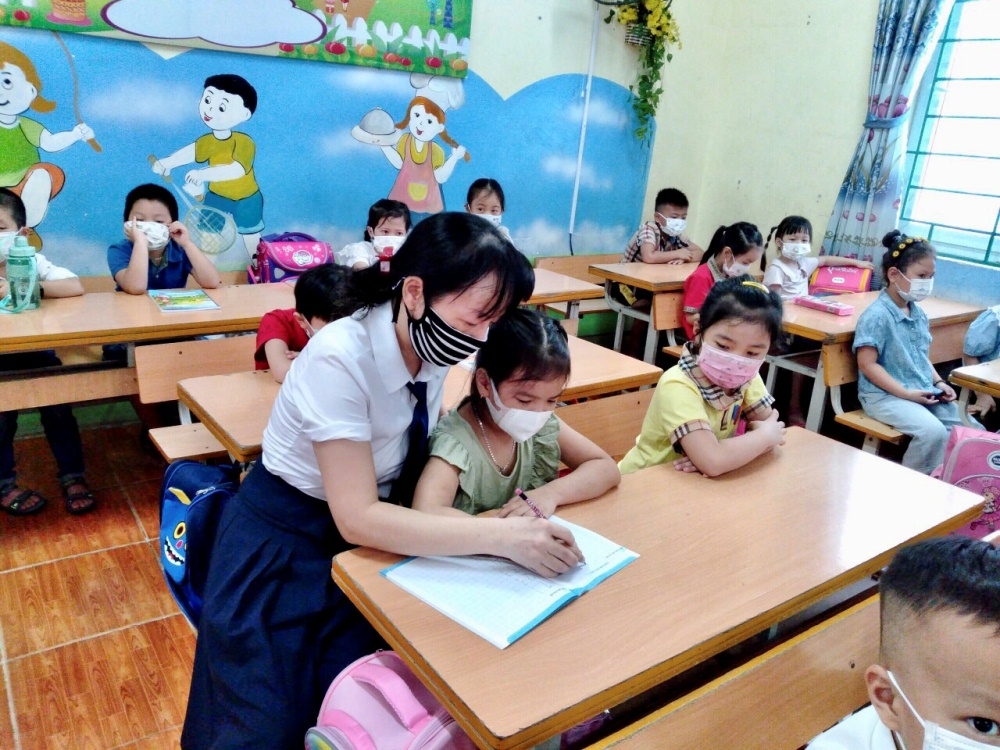 Phòng Giáo dục và Đào tạo thành phố Vĩnh Yên bảo đảm an toàn phòng, chống dịch Covid-19 tại các trường học