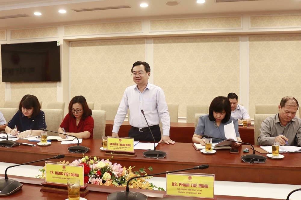 Ministry of Construction and Vietnam Federation of Civil Engineering Association: Continue to strengthen coordination and information exchange in cons