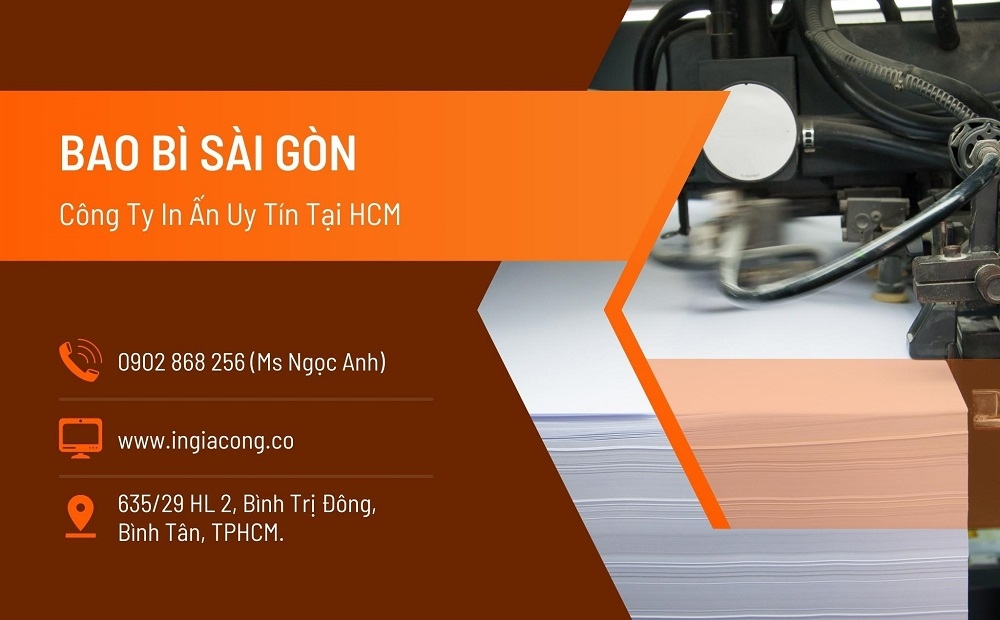 In tem nhãn giá rẻ, chất lượng cùng Bao Bì Sài Gòn