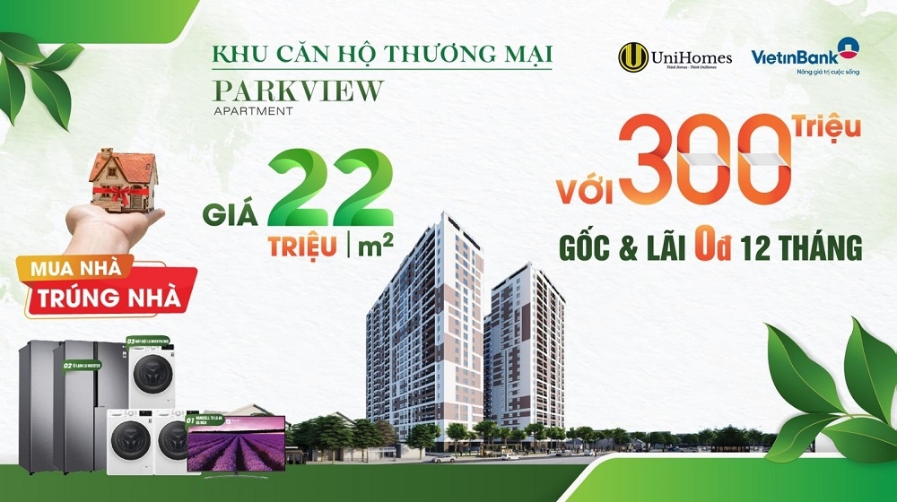 suc hap dan du an can ho thuong mai parkview apartment
