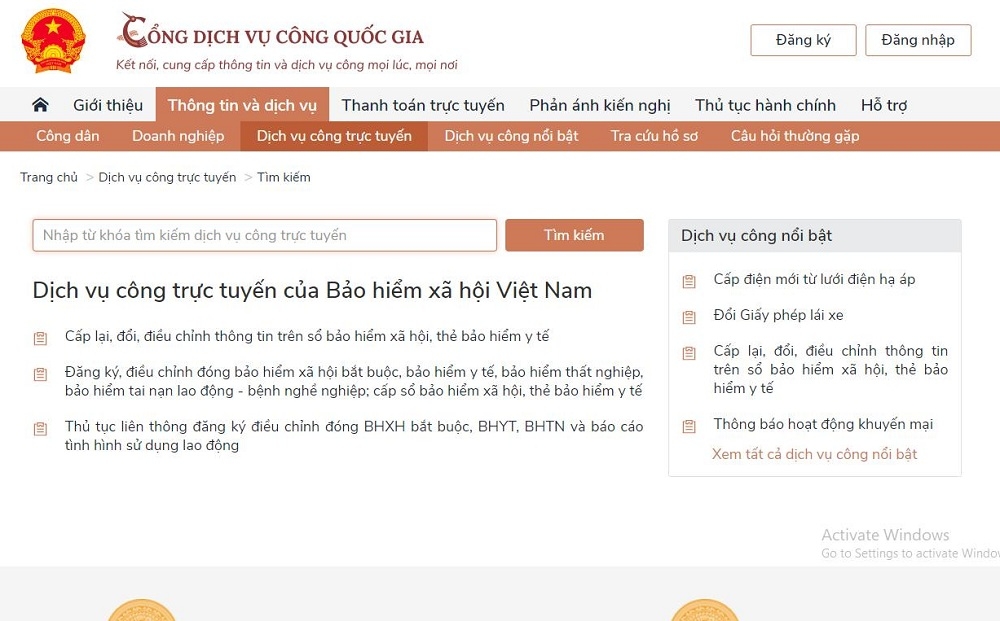 Bảo hiểm xã hội Việt Nam đẩy mạnh các dịch vụ công trực tuyến