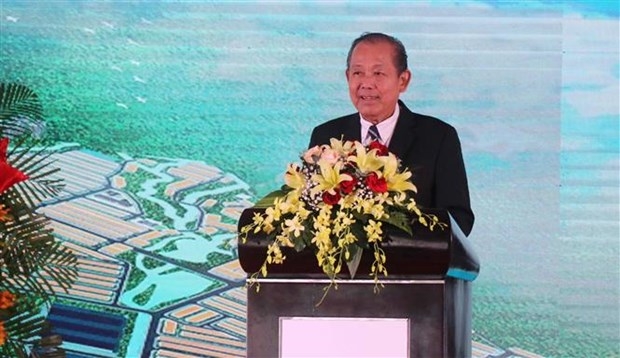 Construction of 143-million-USD industrial park begins in Binh Dinh