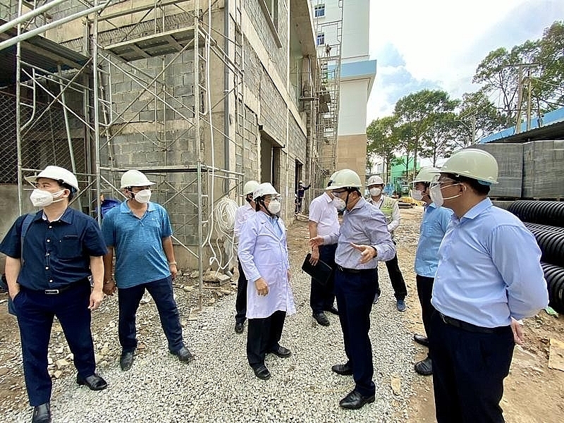 special working group inspects epidemic prevention and control at key projects in ho chi minh city